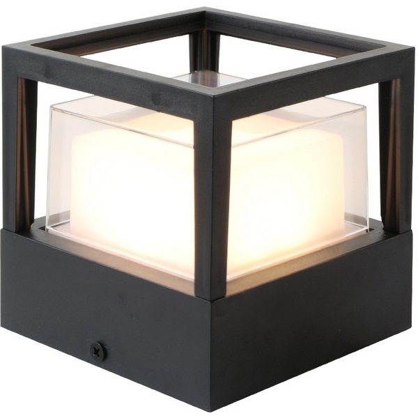 Уличный настенный светильник Escada Metope 30018W/02LED 6W IP54 Black