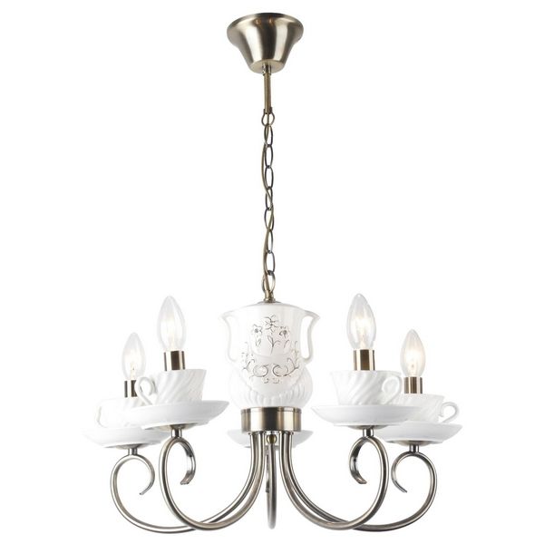 

Подвесная люстра Escada Niela 5076/5, Белый, Niela 5076/5