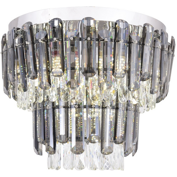 

Потолочная люстра Escada Nigretta 526/8 E14*40W Chrome, Дымчатый, Nigretta 526/8