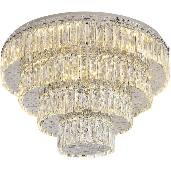 

Потолочная люстра Escada Sublime 562/A LED 96Вт+4х40Вт Е14, 3000-6000К, ПДУ, изменение цветовой температуры, металл/хрусталь, хром/прозрачный, Sublime 562/A LED