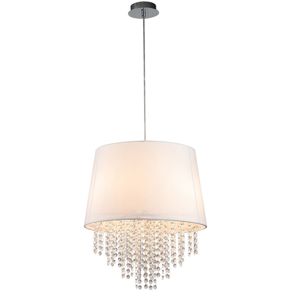 

Подвесная люстра хрусталь Escada CHARM 652/3S White с подвесками, Charm 652/3S White