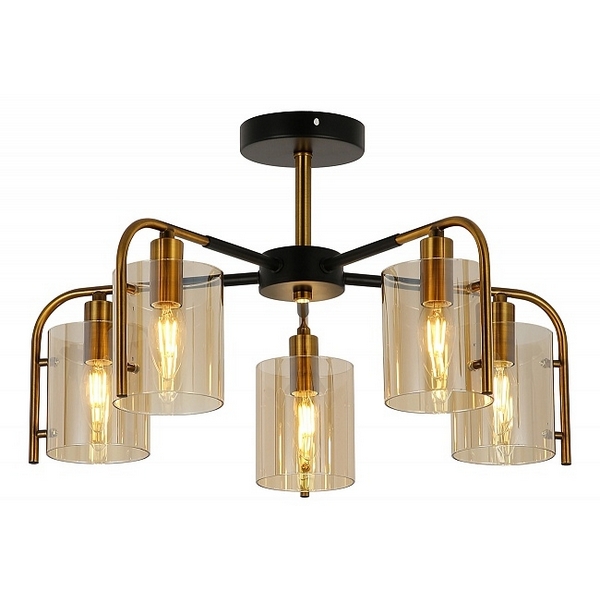 

Потолочная люстра Escada 671/5P, Янтарный, 671/5P