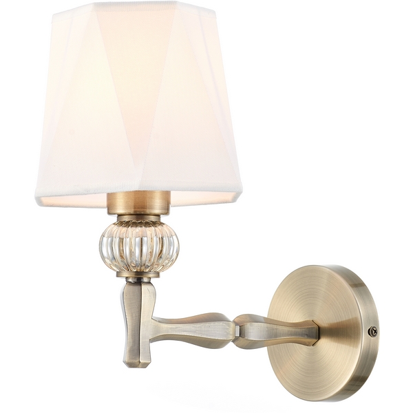 

Бра 672/1A Brass (Escada), Белый, 672/1A Brass