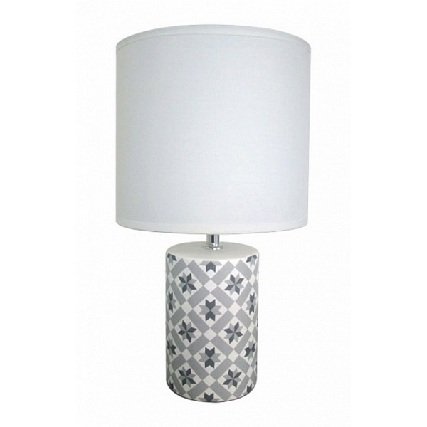 

Интерьерная настольная лампа 697/1L Escada White, 697/1L White