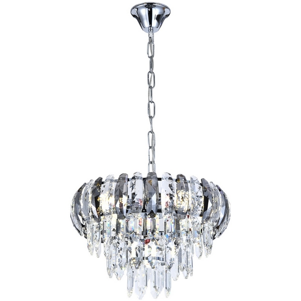 

Подвесная люстра на цепи 140008/5P E14*40W Chrome Escada Shifen ES0000017, Хром, Shifen ES0000017
