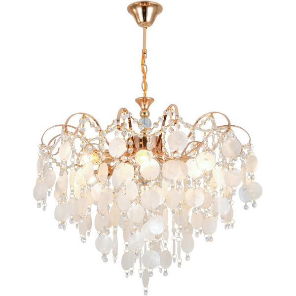 

Подвесная люстра Escada Marilume ES0000036 140013/6P E27*60W Gold, Белый, Marilume ES0000036