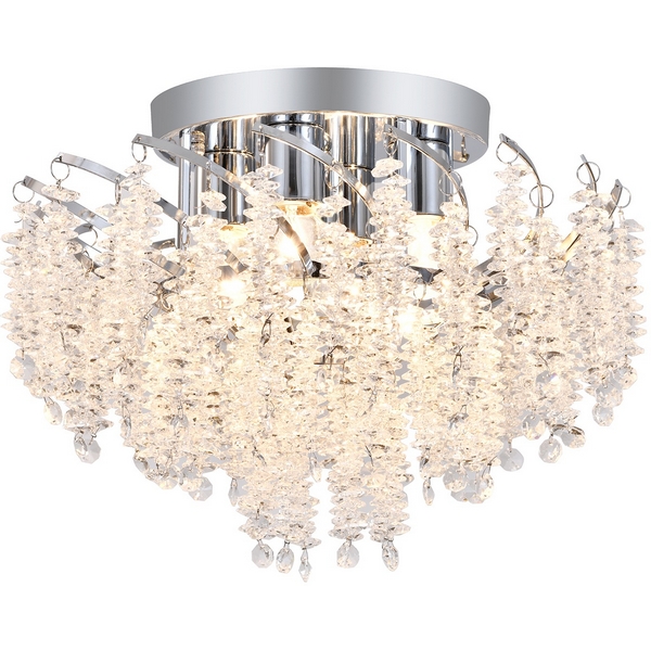 

Потолочная люстра 140015/4C E27*60W Chrome Escada Whisper ES0000071, Прозрачный, Whisper ES0000071