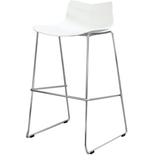 

Стул барный LEAF-06 белый ESF white, LEAF-06 white