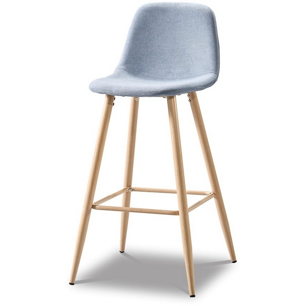 

Стул барный 350B голубой TD3052-4/дерево ESF DC350B blue/wood 3052-4, DC350B blue/wood 3052-4