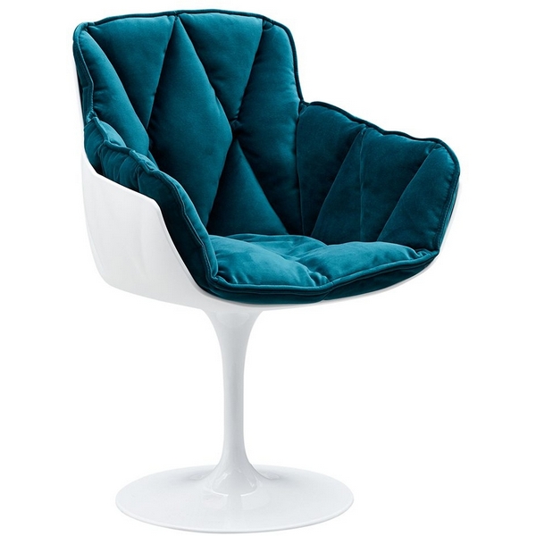 

Кресло DС-1571D blue 7033-29 ESF 1571D7033-29, Белый;бирюзовый, 1571D7033-29