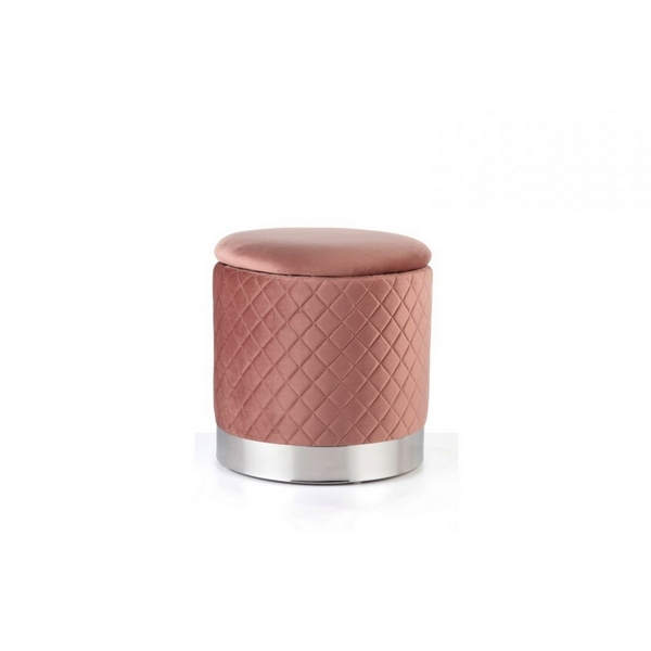 

Пуф FS-006-40SV розовый (23) ESF pink, Пепельный;розовый, FS-006-40SV pink