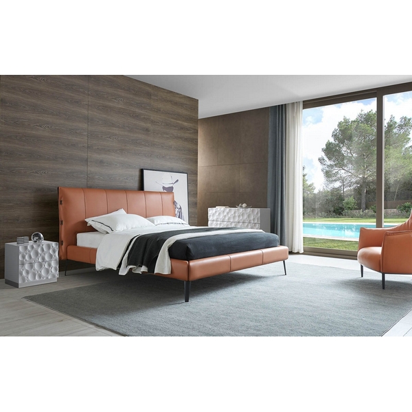 

Кровать GC1727 (180-200) коричневый PC019-8095 ESF 180, GC1727 180