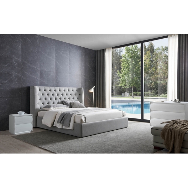 

Кровать GC1726 (180-200) серый FA905-31 ESF 180GREY, GC1726 180GREY