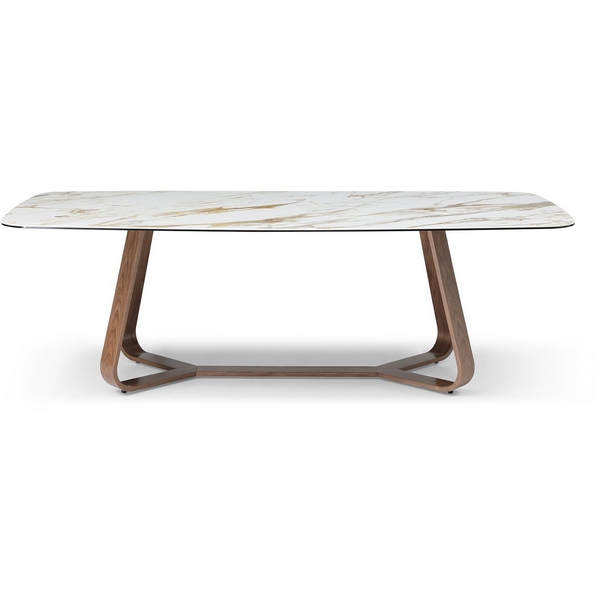 

Стол DT2336 (240) белая керамика ESF 5742, Белый;орех, DT2336