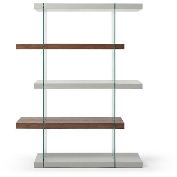 

Стеллаж HC-SC-001-A SO-323 глянец/белый/орех WA01-M-100 ESF 5773, Бежевый;орех, HC-SC-001-A SO-323