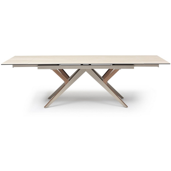 

Стол DT2448 (180-260) Милан желтый травертин/ #2204 ESF 5847, DT2448