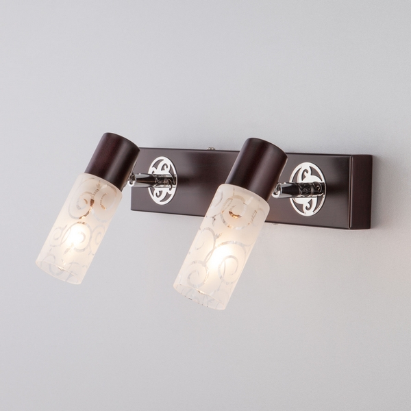 

Спот венге 21130/2 хром/венге Eurosvet 21130 хром /, Astoria 21130/2 хром / венге