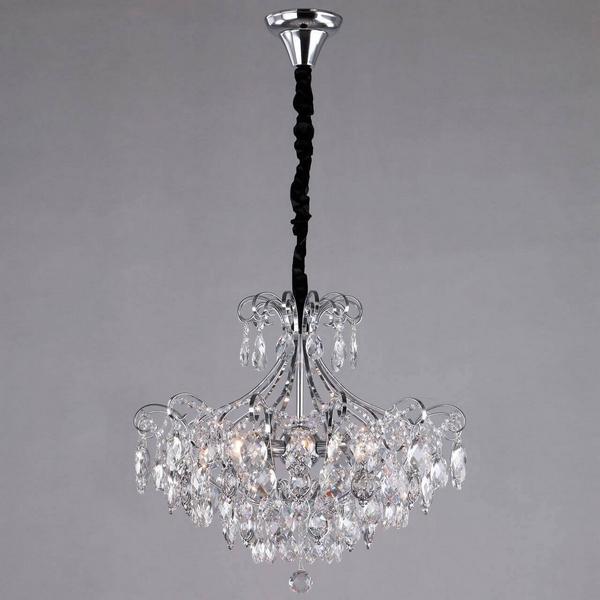 

Подвесная люстра 10080/6 Eurosvet Crystal хром, Crystal 10080/6 хром