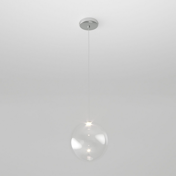 

Подвесной светильник светодиодный Eurosvet WONDER со стеклянным плафоном 50230/1 LED прозрачный, Хром, WONDER 50230/1 LED