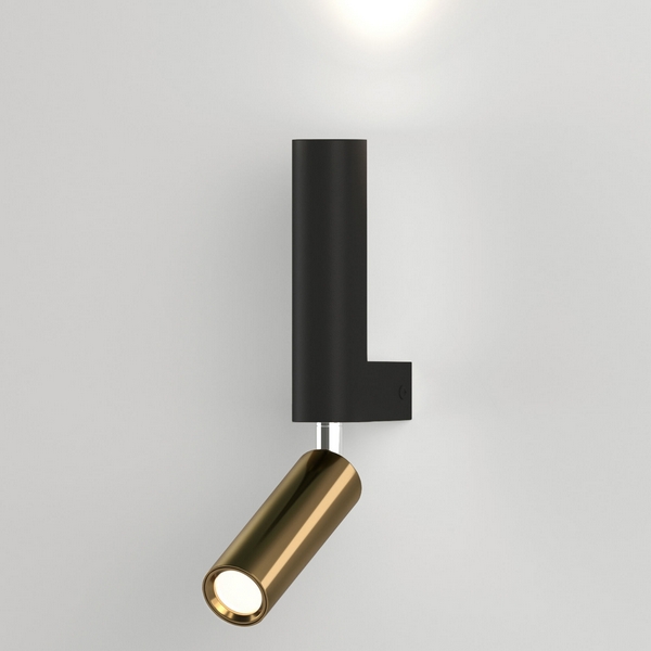 

Настенный светильник для чтения Eurosvet Pitch 40020/1 LED черный/латунь, Pitch 40020/1 LED черный/латунь