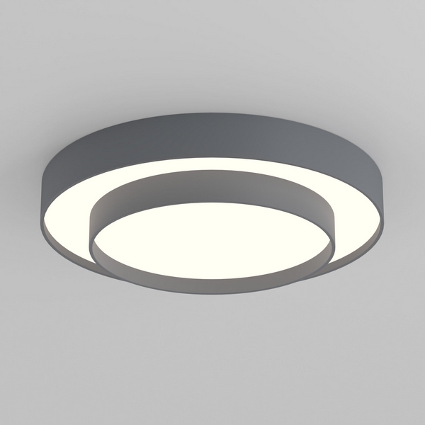 Умный потолочный светильник Eurosvet Force 90279/2 серый Smart