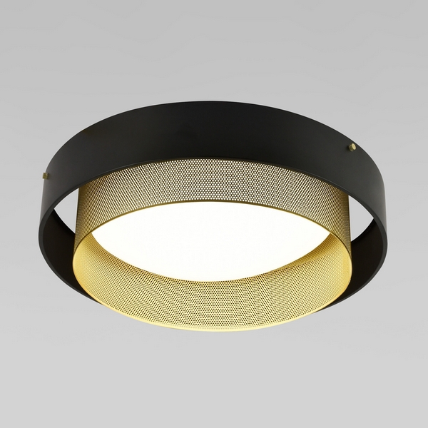 

Умный потолочный светильник Eurosvet Imperio 90286/1 чёрный/золото Smart, Imperio 90286/1 чёрный/золото Smart