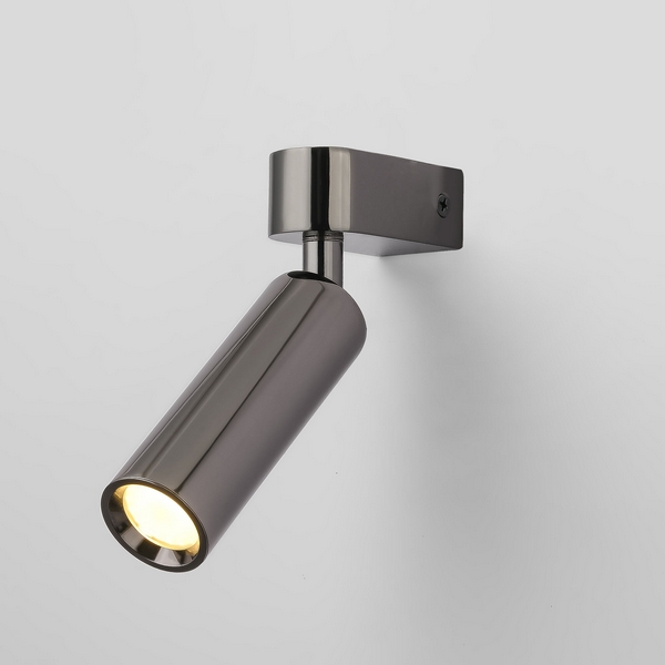 

Спот Eurosvet Pitch 20143/1 LED титан, Черный, Pitch 20143/1 LED титан