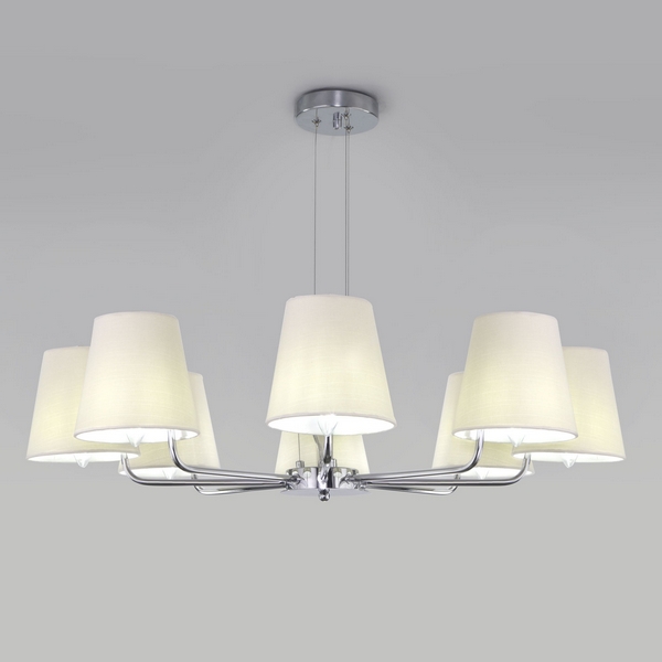 

Подвесная люстра Eurosvet Amaretto 60155/8 хром, AMARETTO 60155/8 хром