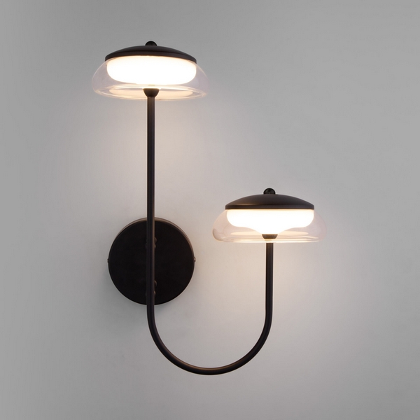 

Бра светодиодное Eurosvet Fungo 50388/2 LED черный, FUNGO 50388/2 LED черный