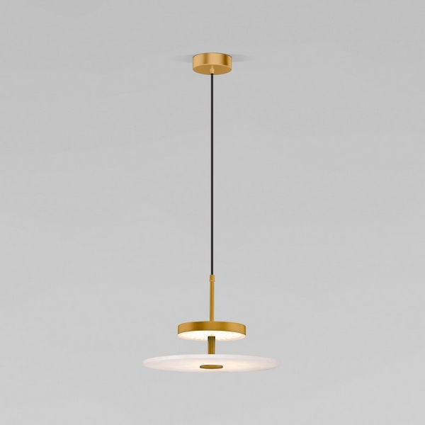 

Подвесной светильник латунь Eurosvet Thasos 40342 LED, Белый, Thasos 40342 LED латунь