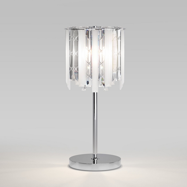 

Настольная лампа Eurosvet Radiance 108011, Прозрачный, Radiance 108011 хром