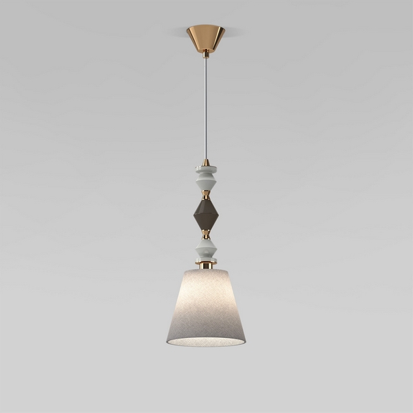 

Подвесной светильник Eurosvet Olaria 104012 латунь, Серый, Olaria 104012