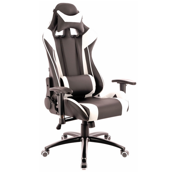 

Геймерское кресло Everprof Lotus S6 Экокожа Белый, Черный;белый, EP-lotus s6 eco w\b