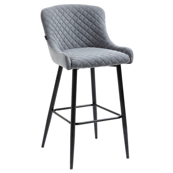 Изображение товара Барный стул Everprof Nico Ткань Серый