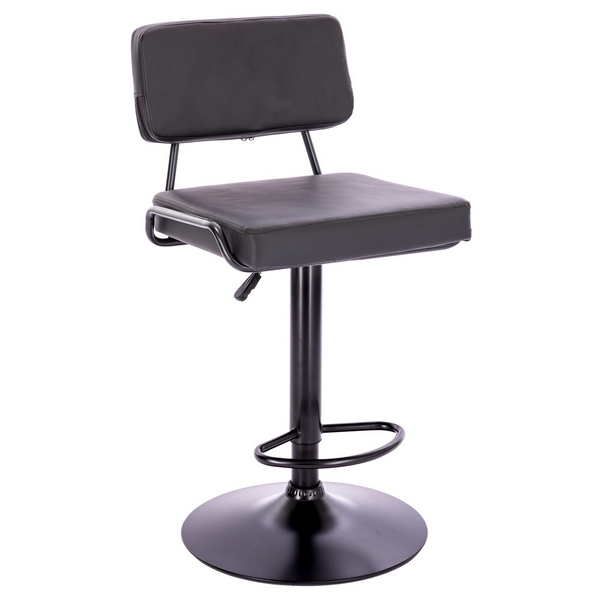 

Барный стул Everprof Bit Экокожа Черный, EP Bit PU Black