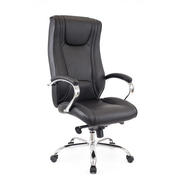 

Компьютерное кресло для руководителя кожа черный Everprof EC-370 Leather Black, EC-370 Leather Black