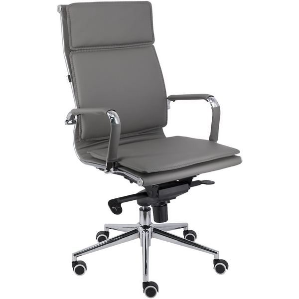 Изображение товара Компьютерное кресло для руководителя Nerey экокожа серый Everprof EC-06Q PU Gray