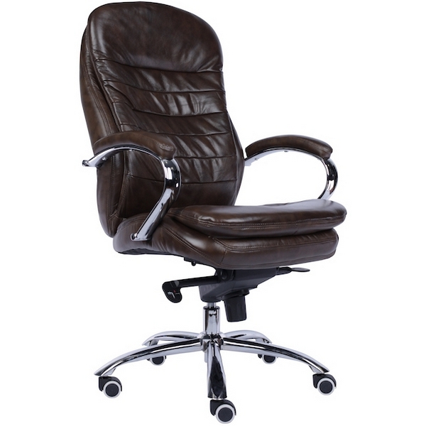 

Компьютерное кресло для руководителя кожа коричневый Everprof EC-330 Leather Brown, EC-330 Leather Brown