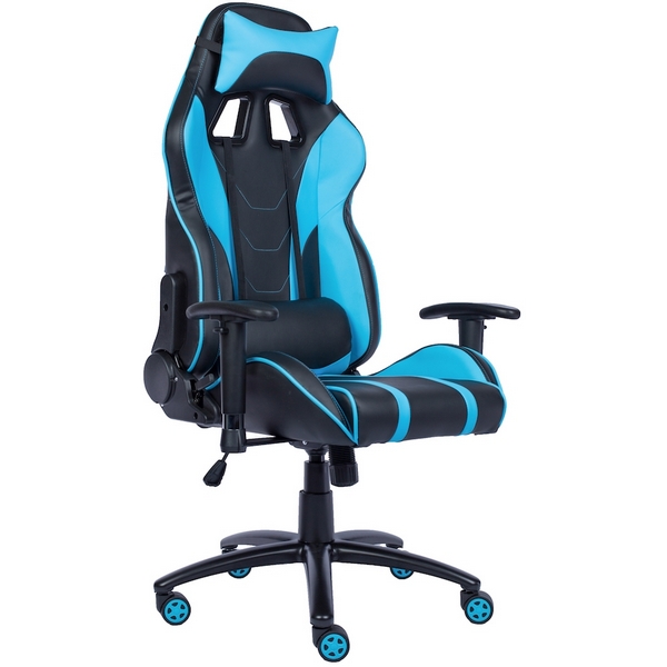 

Компьютерное кресло игровое S16 экокожа голубой Everprof Lotus Blue, Lotus S16 Blue