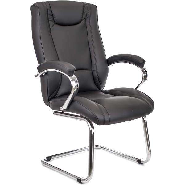 

Компьютерное кресло Everprof King CF экокожа черный, King EC-370 PU CF Black