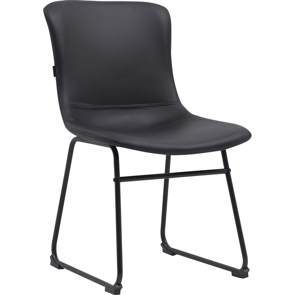 

Кресло для посетителей Everprof Expo CF Экокожа Черный, EP Expo CF PU Black