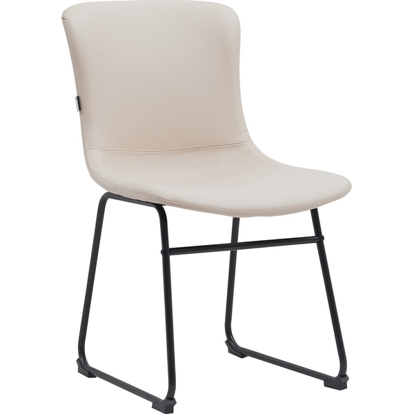 

Кресло для посетителей Everprof Expo CF Экокожа Бежевый, EP Expo CF PU Beige