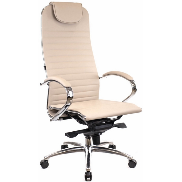 

Компьютерное кресло Экокожа Everprof EP Deco PU Beige, Черный, EP Deco PU Beige