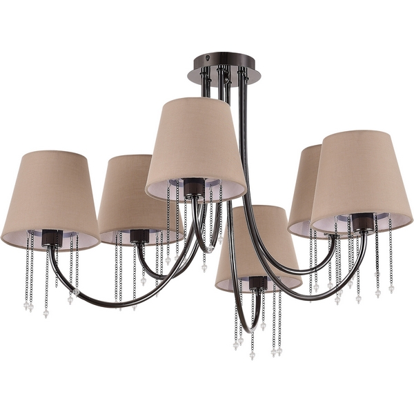 

Потолочная люстра Evoluce Alluria SLE1118-802-06, Бежевый, Alluria SLE1118-802-06