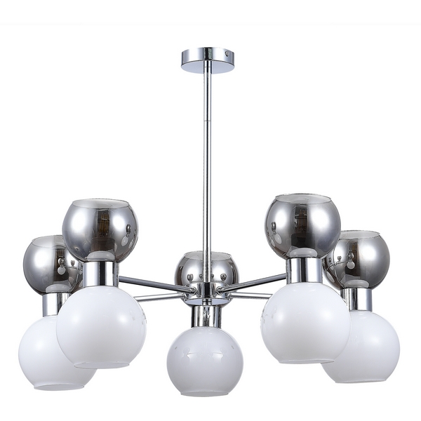 

Потолочная люстра на штанге Evoluce Thonet SLE1138-102-10, Белый, Thonet SLE1138-102-10