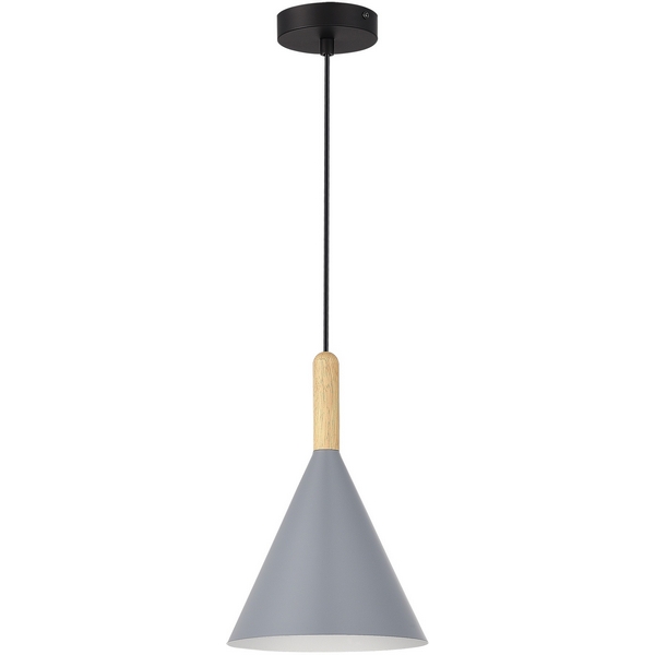 

Светильник подвесной Evoluce Arket SLE1255-423-01 Черный/Серый E27 1*40W, Arket SLE1255-423-01