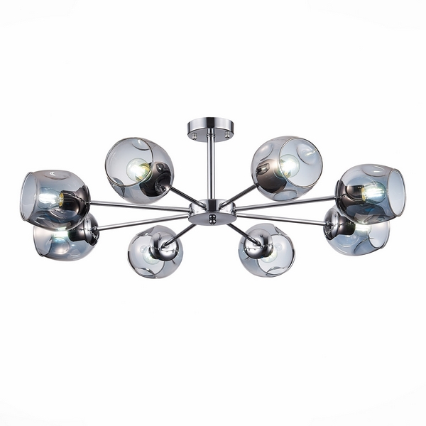 

Потолочная люстра Evoluce PALLO SLE155402-08, Хром, PALLO SLE155402-08