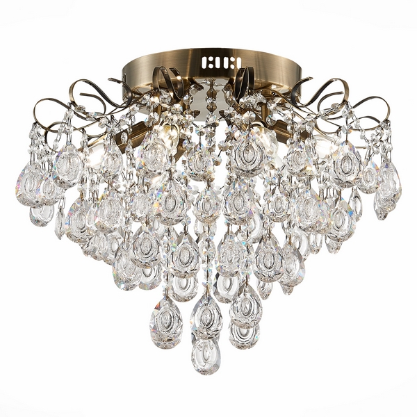 

Потолочная люстра хрустальная Evoluce Kame SLE160102-06, Kame SLE160102-06