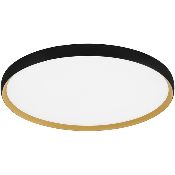 Изображение товара Потолочный светильник Evoluce Helst SLE1810-402-01 Черный, золотистый/белая LED 1*42W 4000K