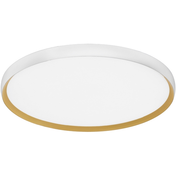 Изображение товара Потолочный светильник Evoluce Helst SLE1810-502-01 Белый, золотистый/белая LED 1*42W 4000K